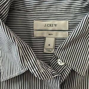 J Crew Women’s “Boy” button down Oxford